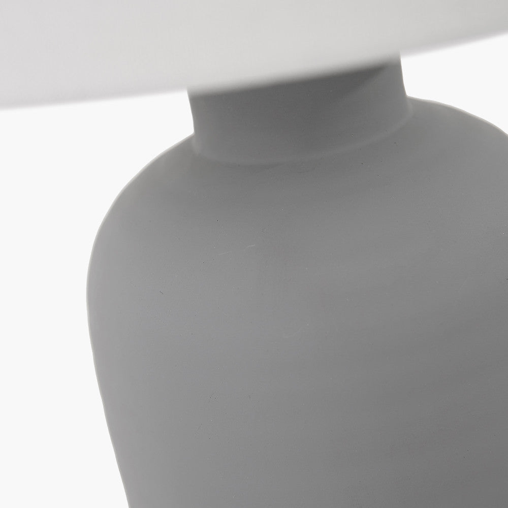 Soren Matt Grey Ceramic LED Tablelamp