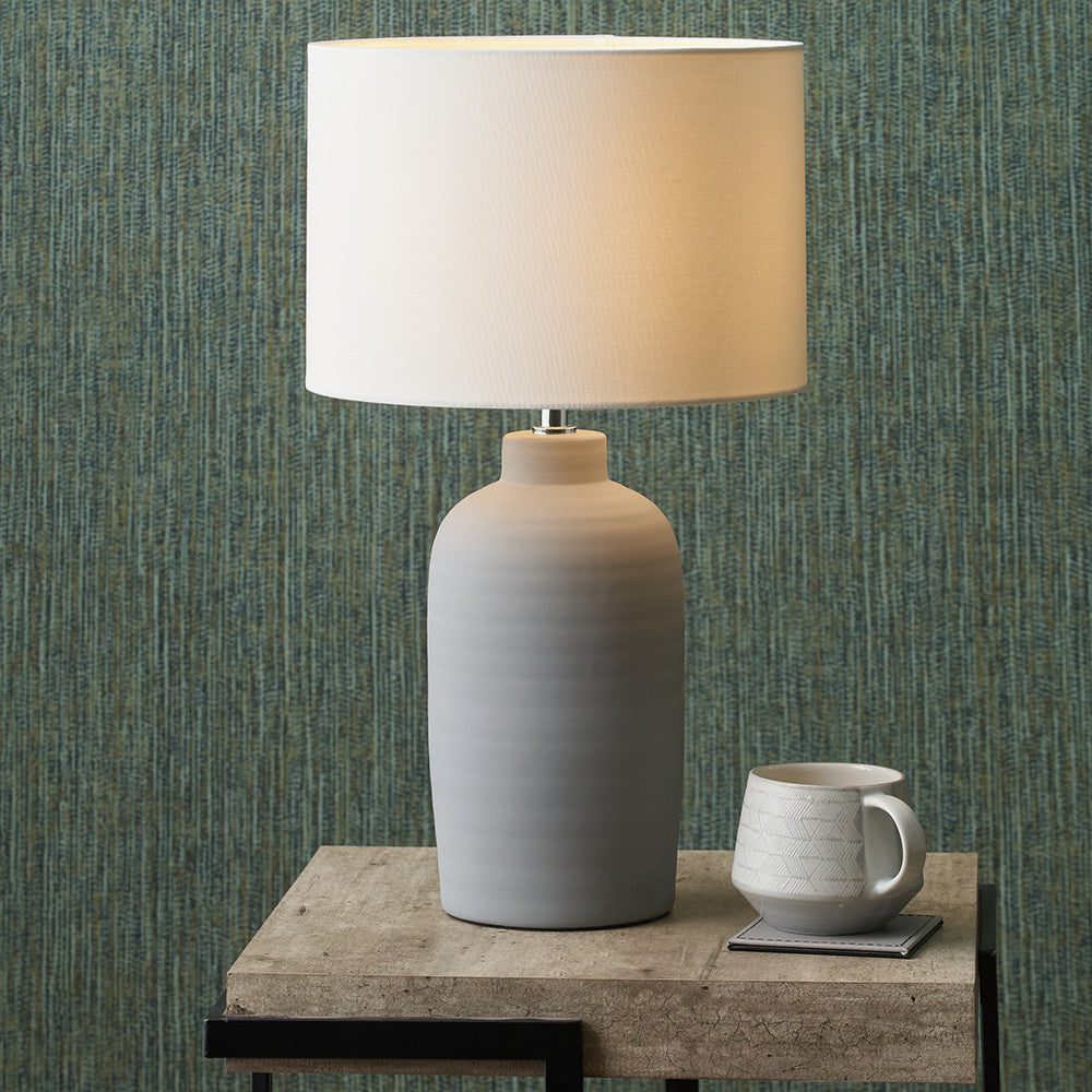 Soren Matt Grey Ceramic LED Tablelamp