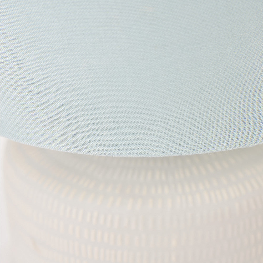 Kai Duck Egg Textured Small LED Tablelamp
