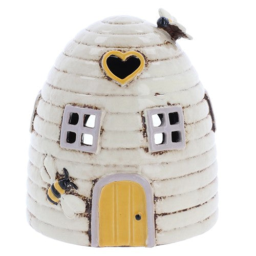 Village Pottery Beehive Dome Tealight Holder Cream