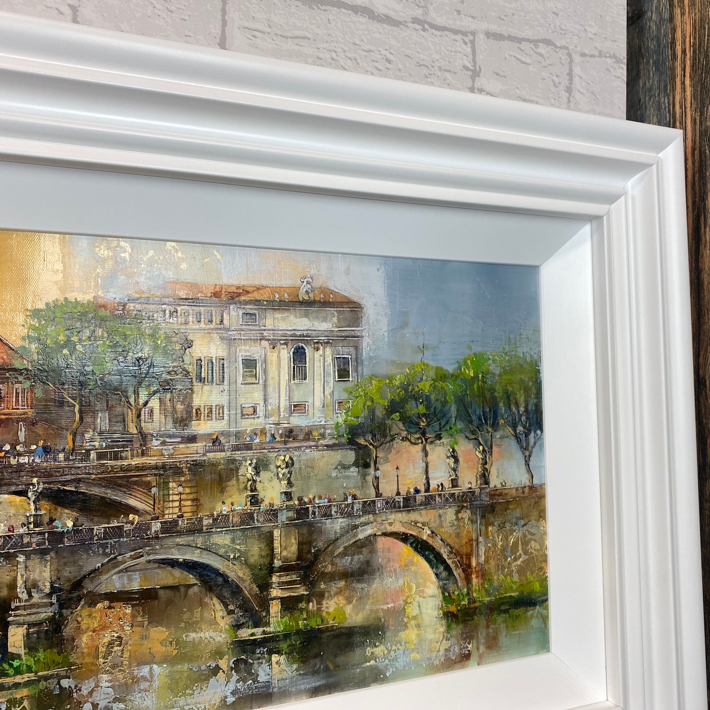 Veronika Benoni Original Art - Rome Rimi Angels Bridge
