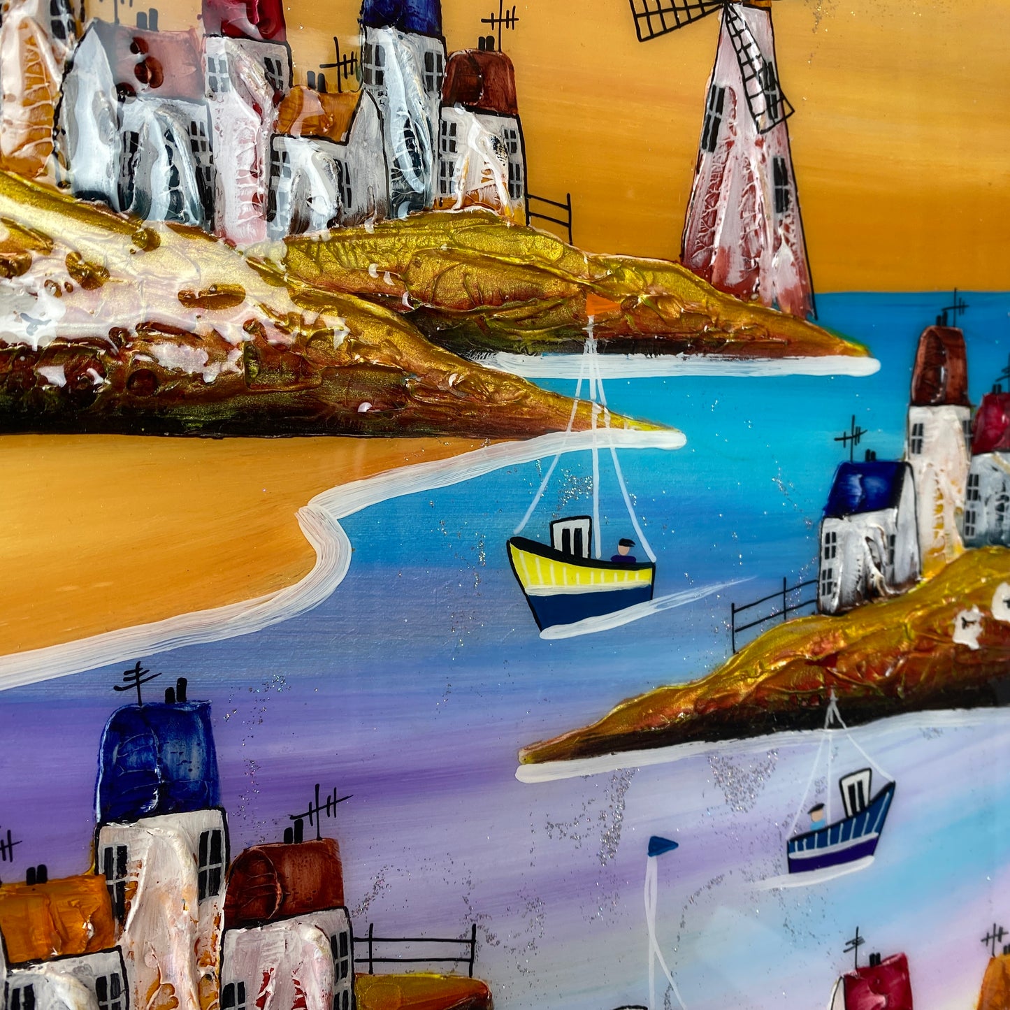 Rozanne Bell Original Art - Summer Harbour