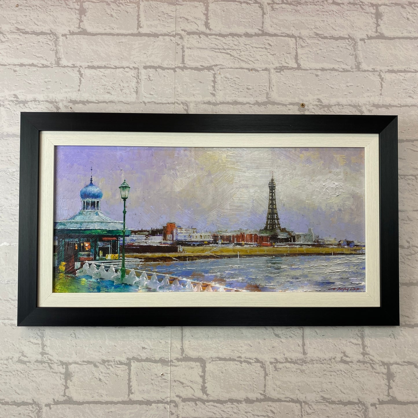 E Anthony Orme Blackpool Tower from the Pier