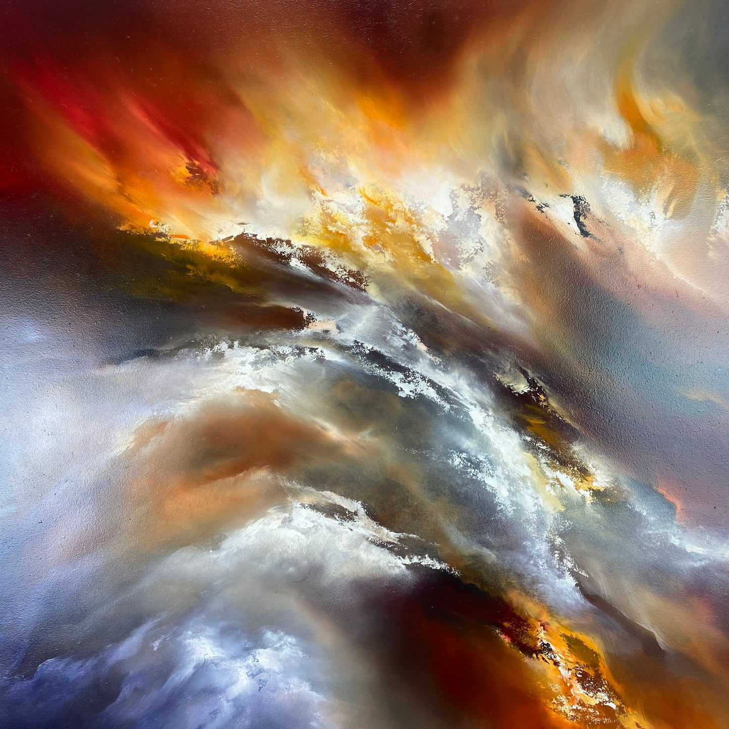 Hamish Herd Original Art - Cosmic Sky