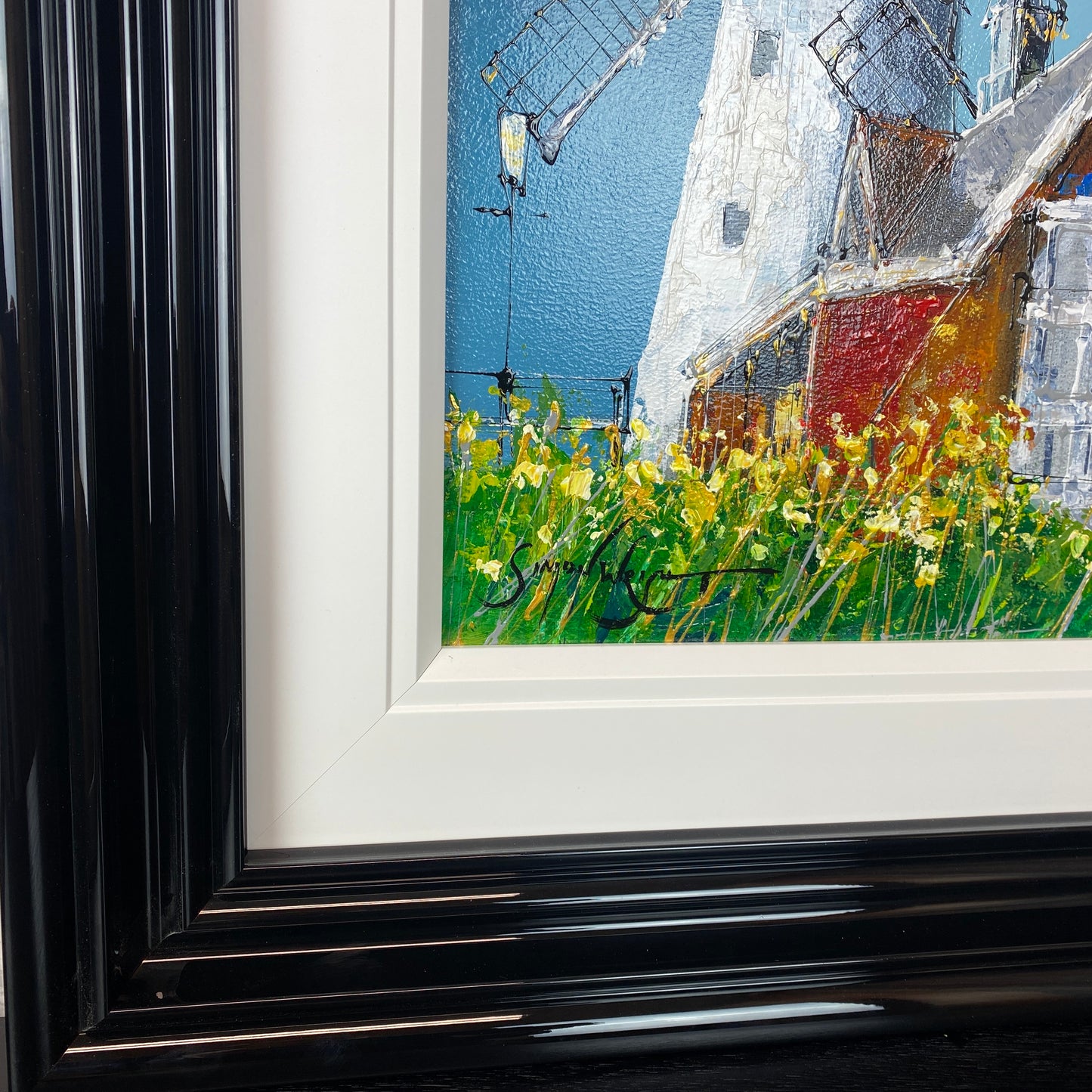 Simon Wright Original Art - Lytham Summer Green Small