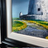 Simon Wright Original Art - Lytham Dusk Over The Green