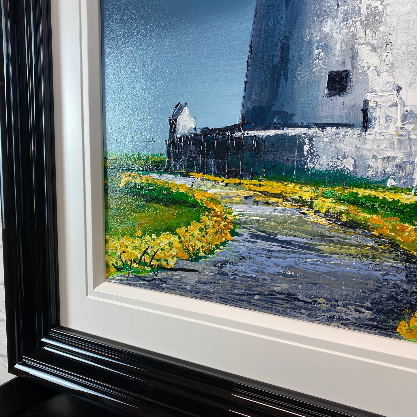 Simon Wright Original Art - Lytham Summer Windmill