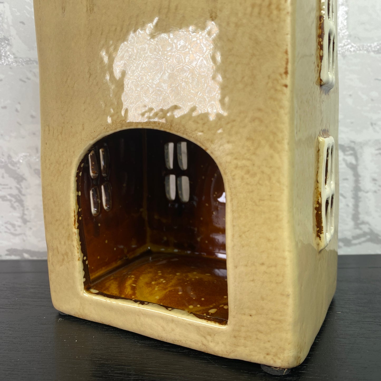 Village Pottery Garden House Tealight Holder Cream