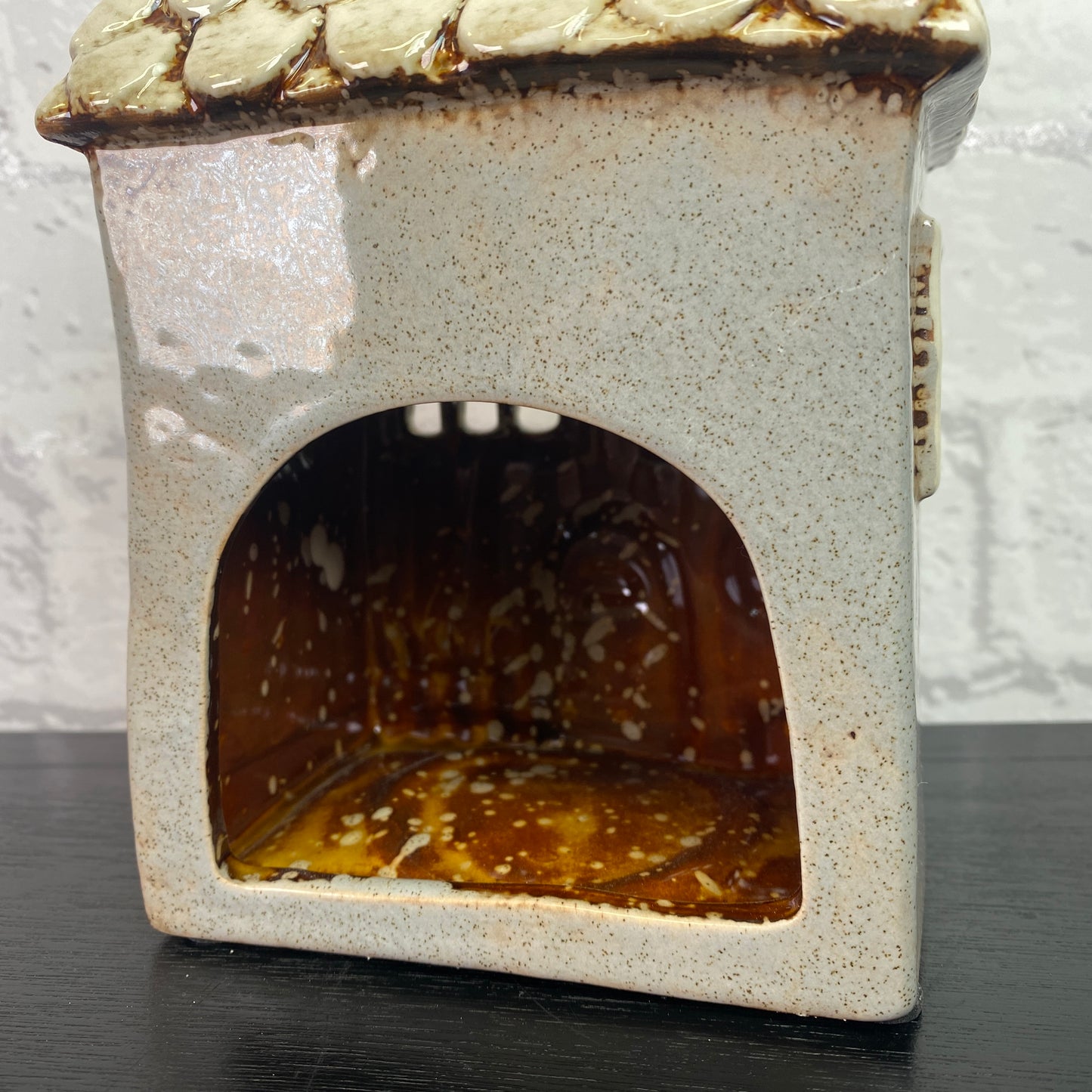 Village Pottery Garden House Tealight Holder Grey