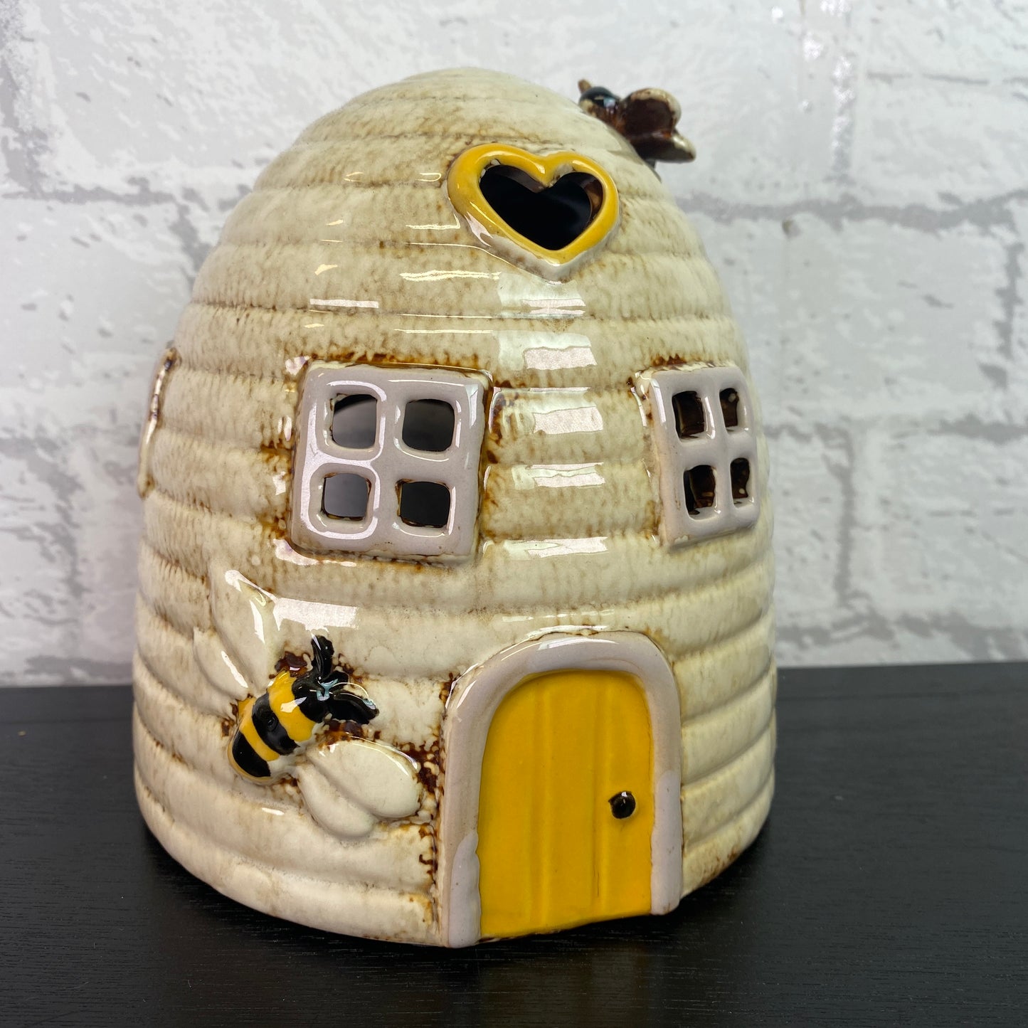 Village Pottery Beehive Dome Tealight Holder Cream
