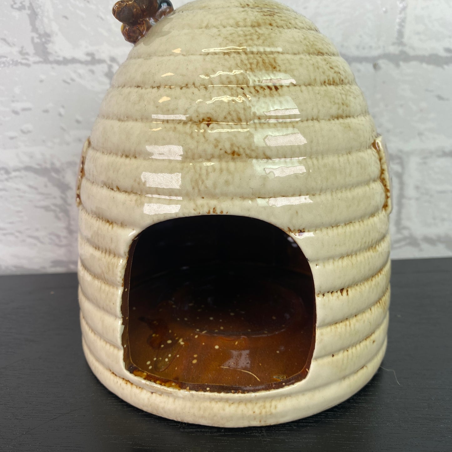 Village Pottery Beehive Dome Tealight Holder Cream