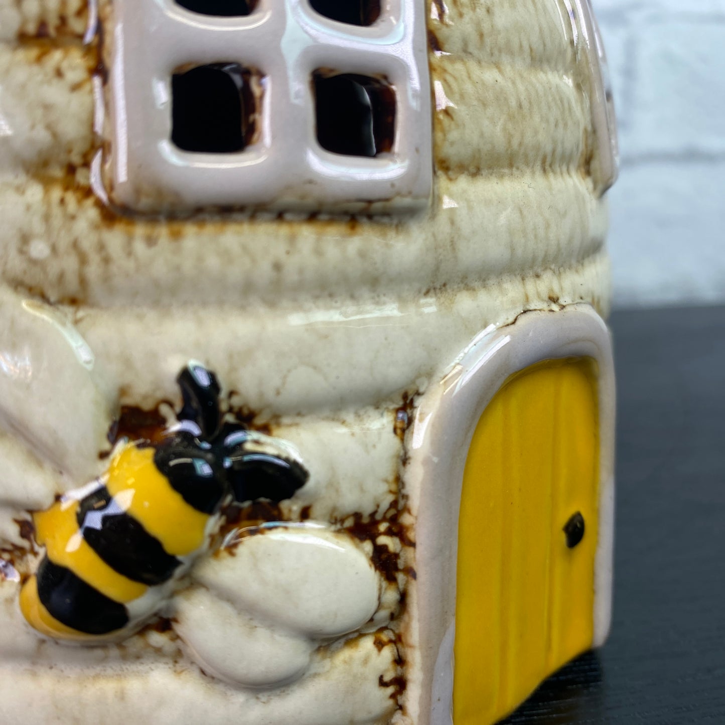 Village Pottery Beehive Dome Tealight Holder Cream