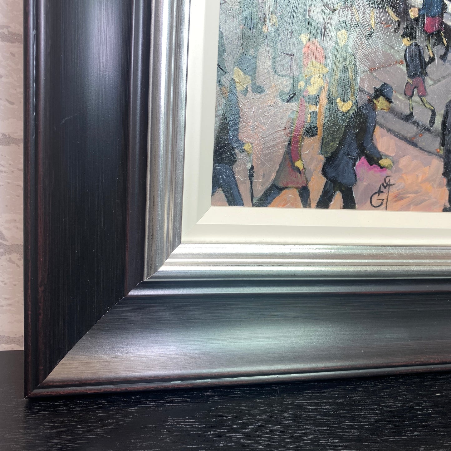 Gary McNamara Original Art The Bend in our Street