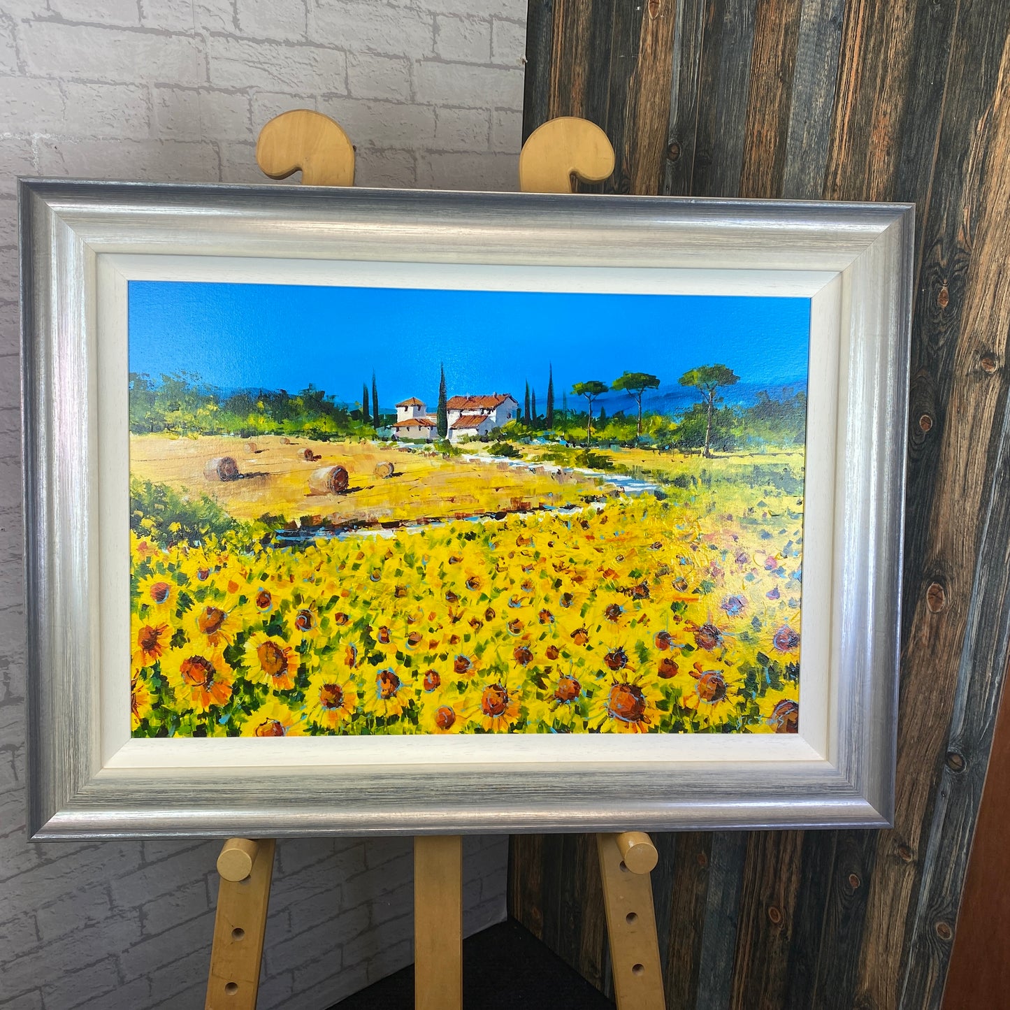 Gary Samms Original Art Sunflower Bella Vista