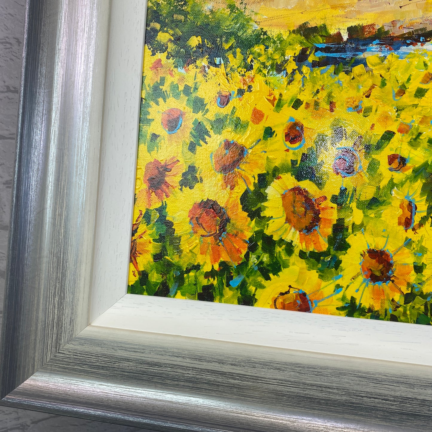 Gary Samms Original Art Sunflower Bella Vista