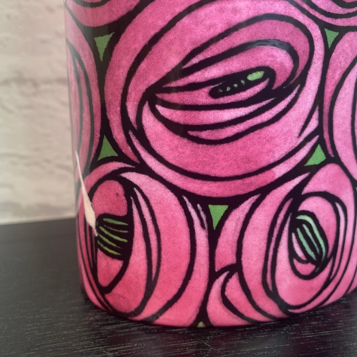 Mackintosh Roses Large Art Vase