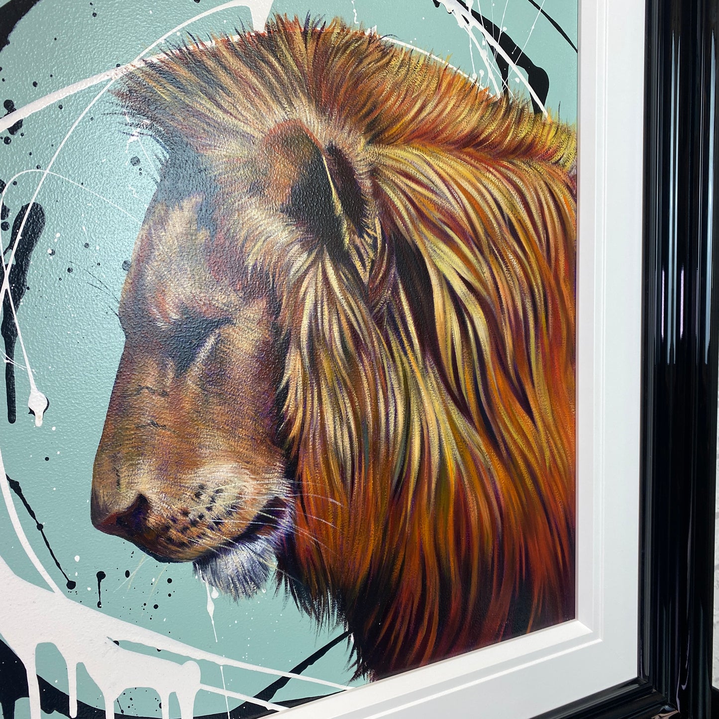 Simon Wright Original Art - King of the Savanagh