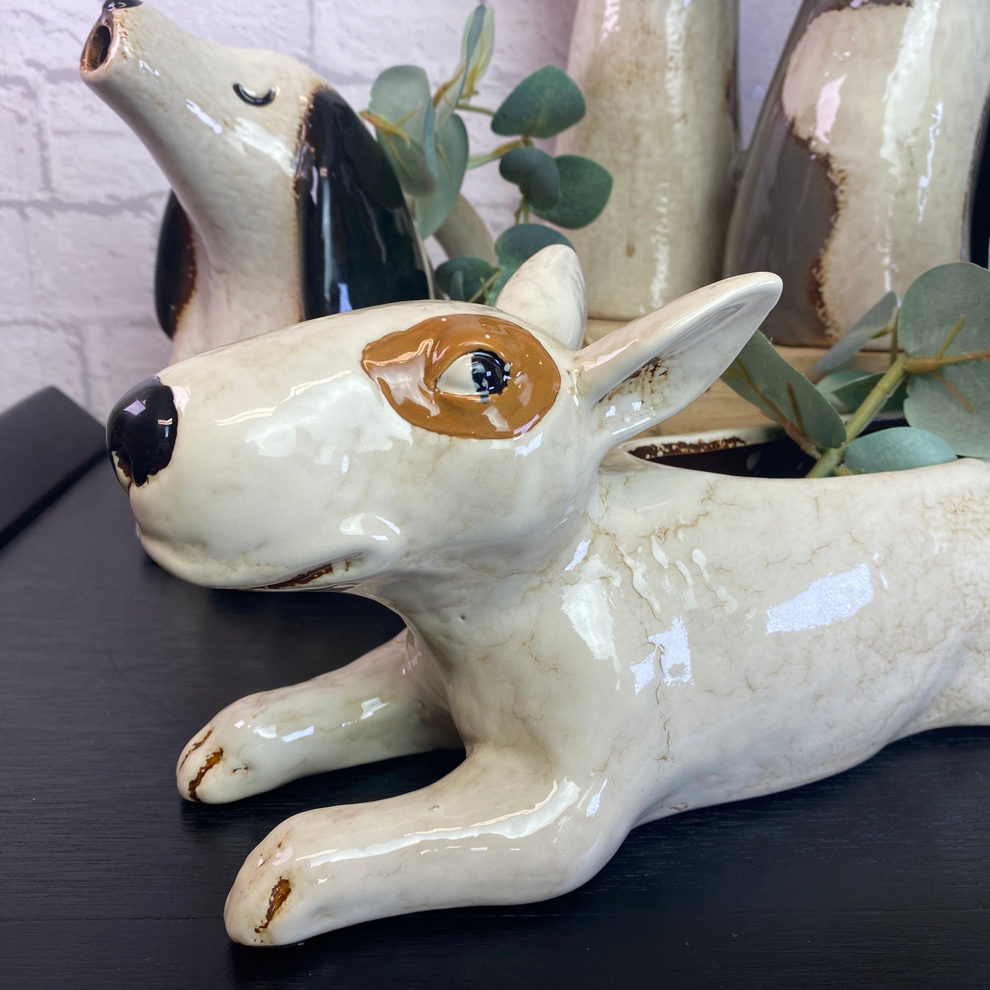 Village Pottery Top Dog Patch Planter
