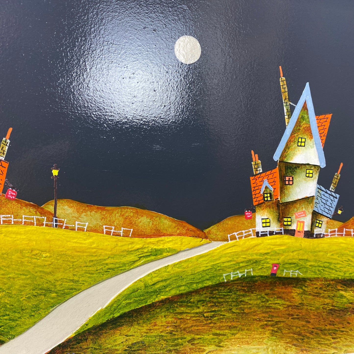 Tom Shore Original Art Rolling Vale