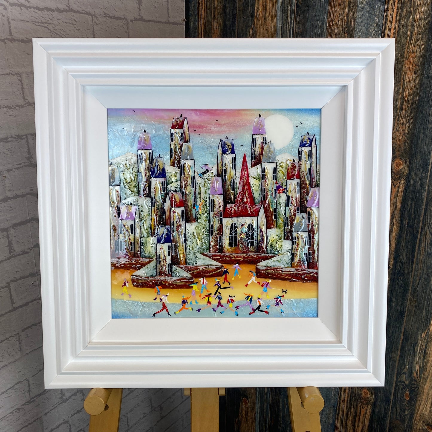 Rozanne Bell Original Art - Bracing Beach
