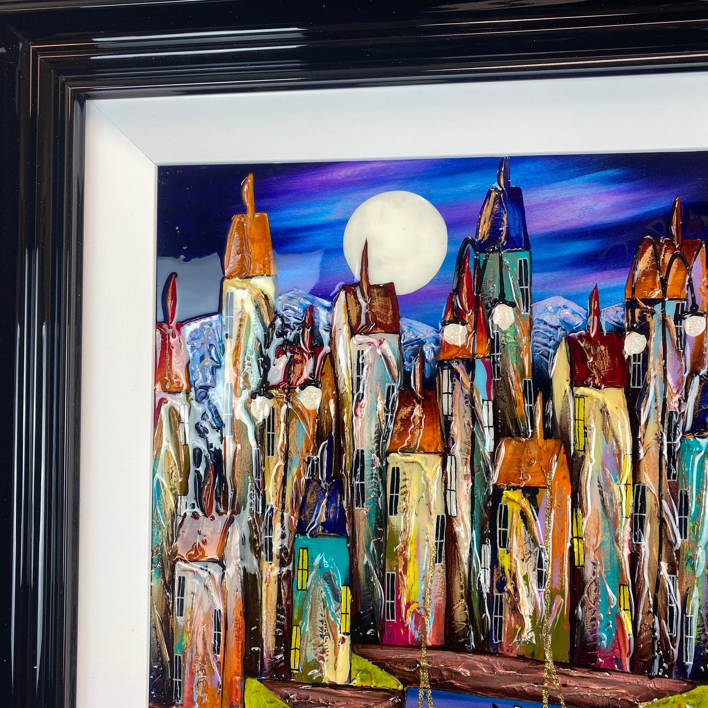 Rozanne Bell Original Art - Moonlit Cove