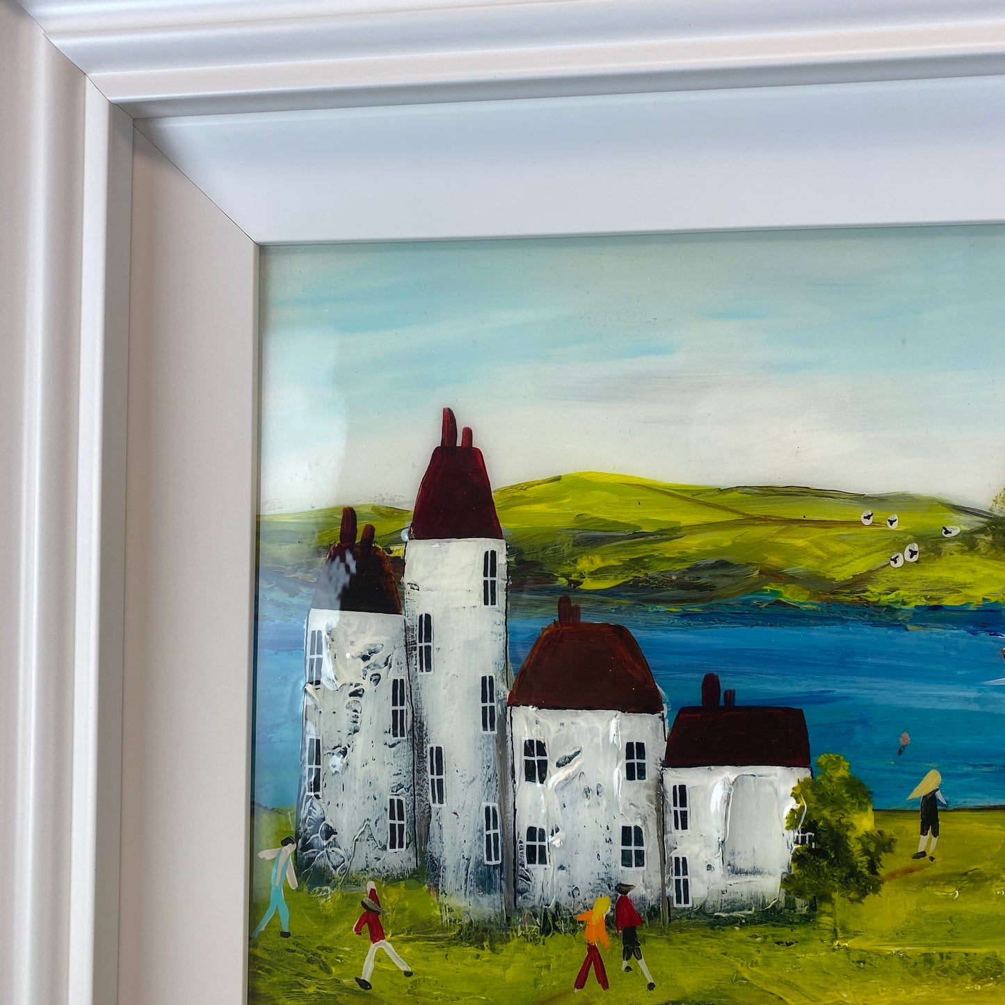 Rozanne Bell Original Art - Cliff Beach