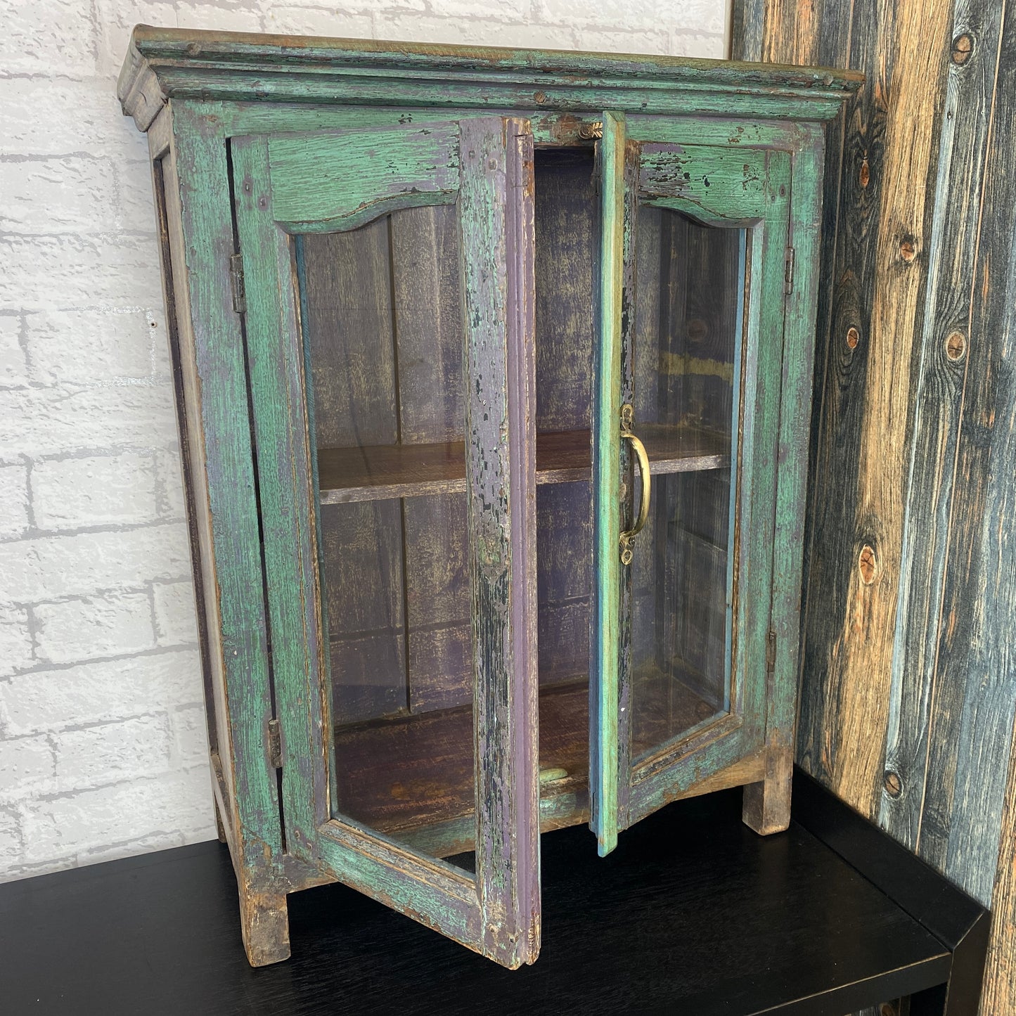 Amrabad Glazed Wooden Cabinet