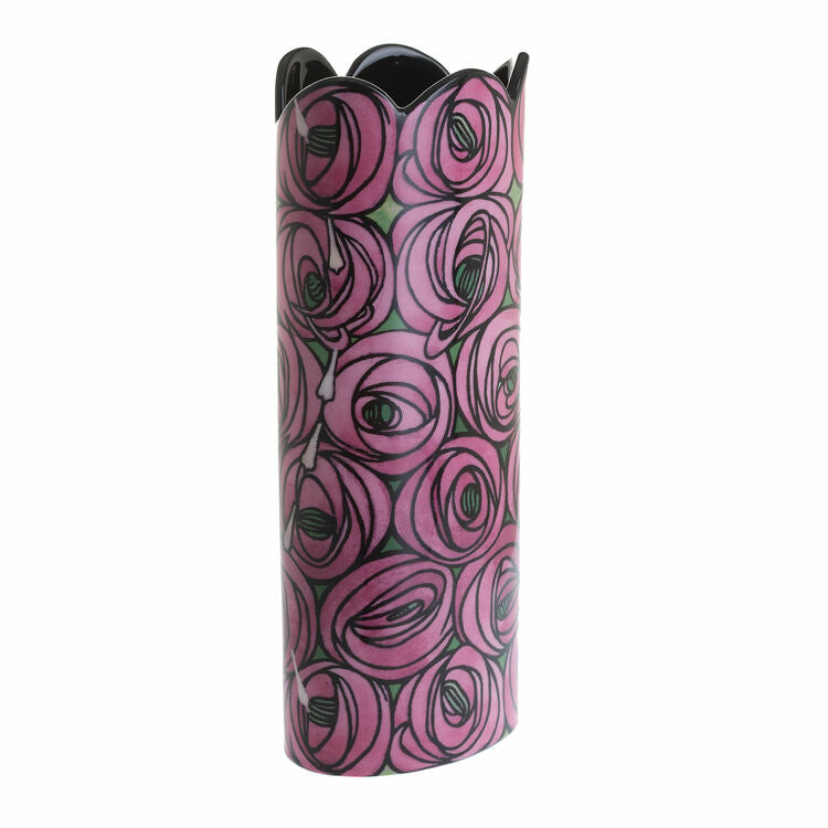 Mackintosh Roses Large Art Vase