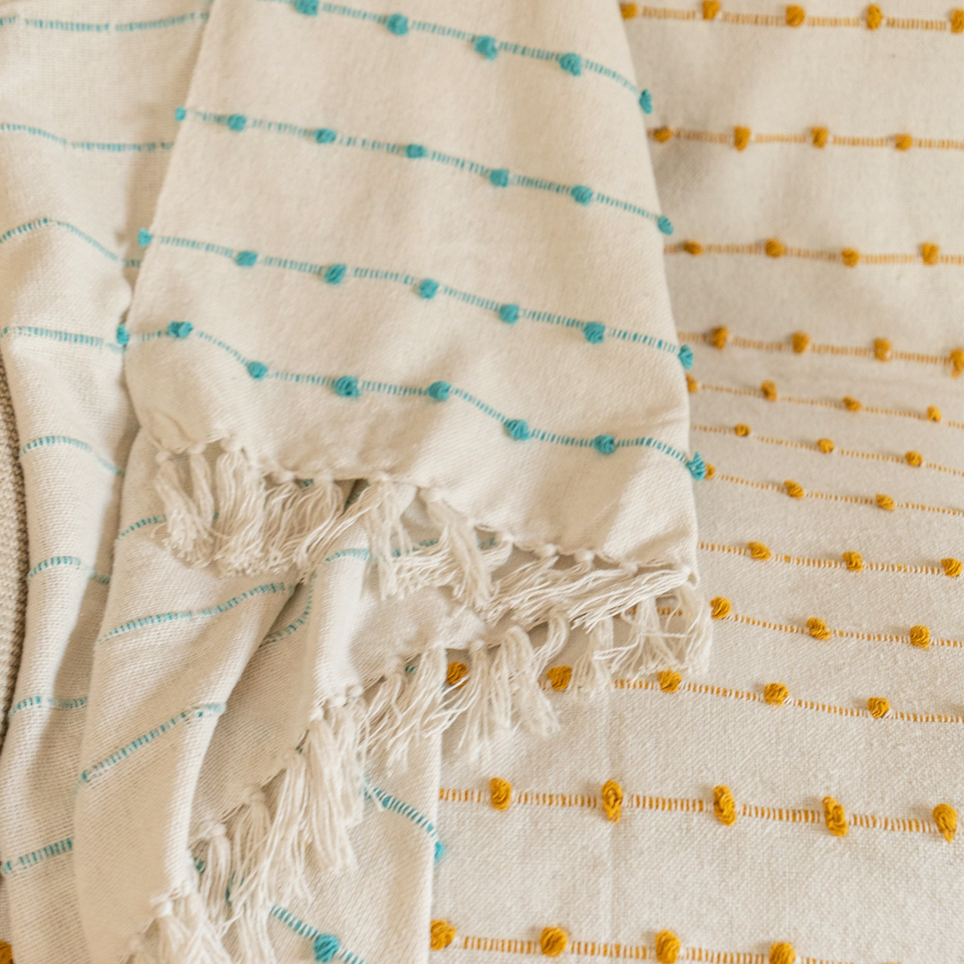 Lata Handloom Loop Throw