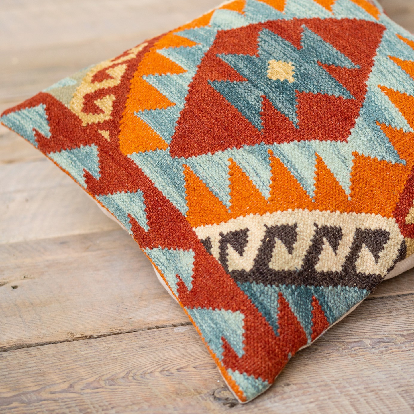 Saira Handloom Kilim Small Cushion