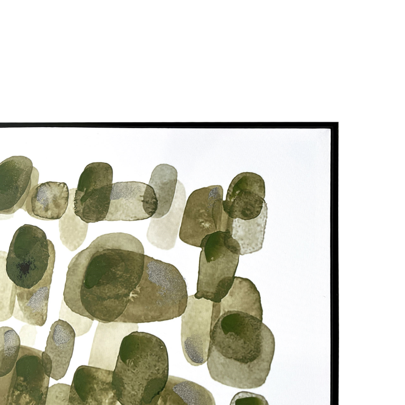 Olivia Abstract Framed Canvas