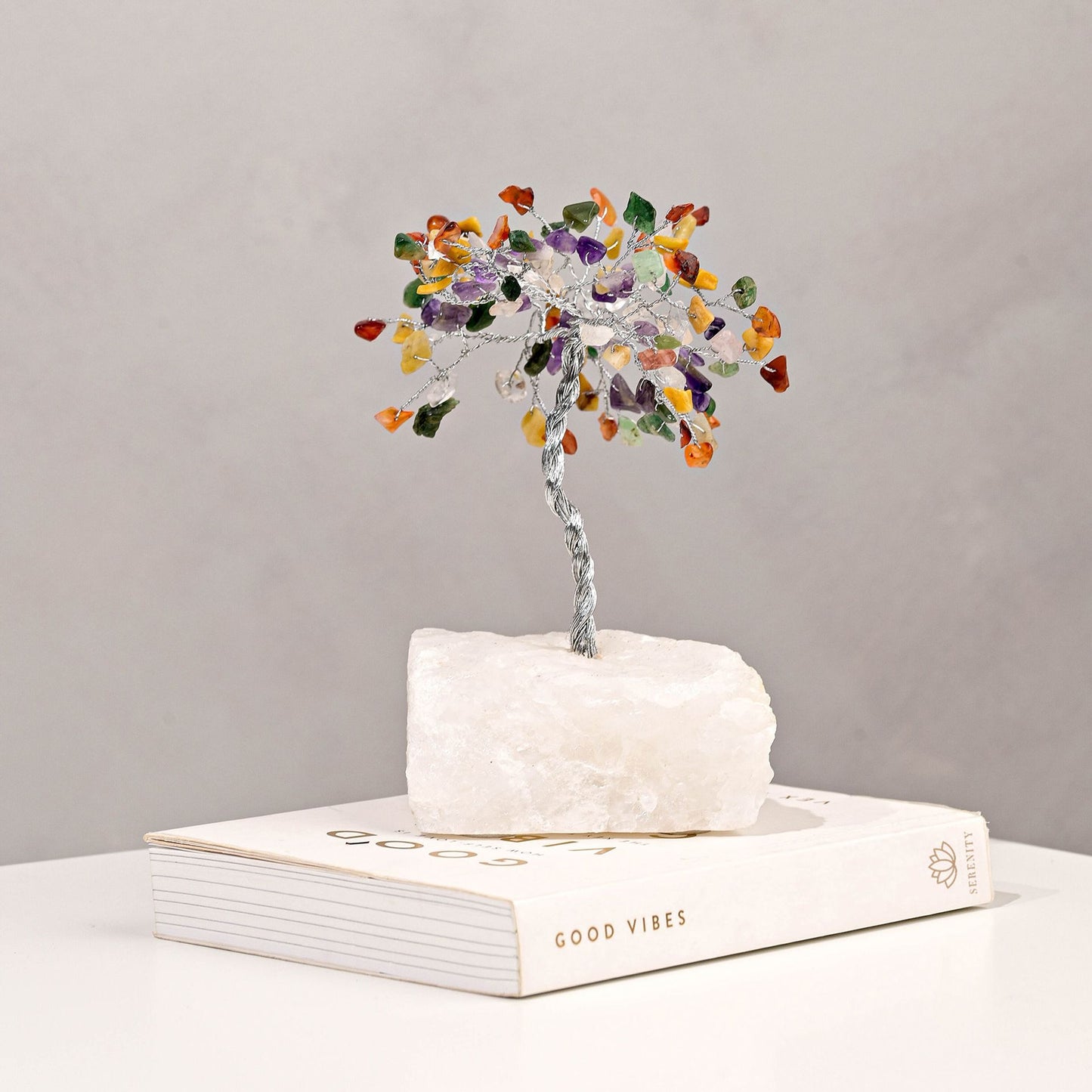 Gemstone Tree Multi Coloured Medium