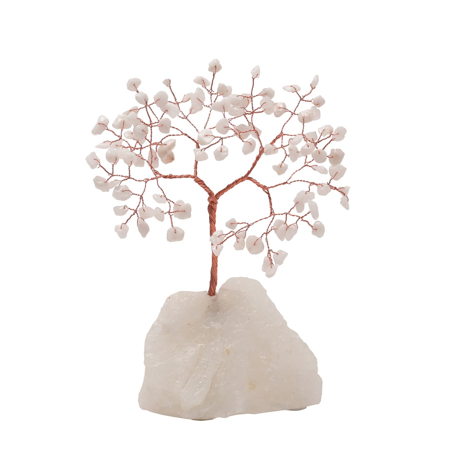 Gemstone Tree White Jade Medium