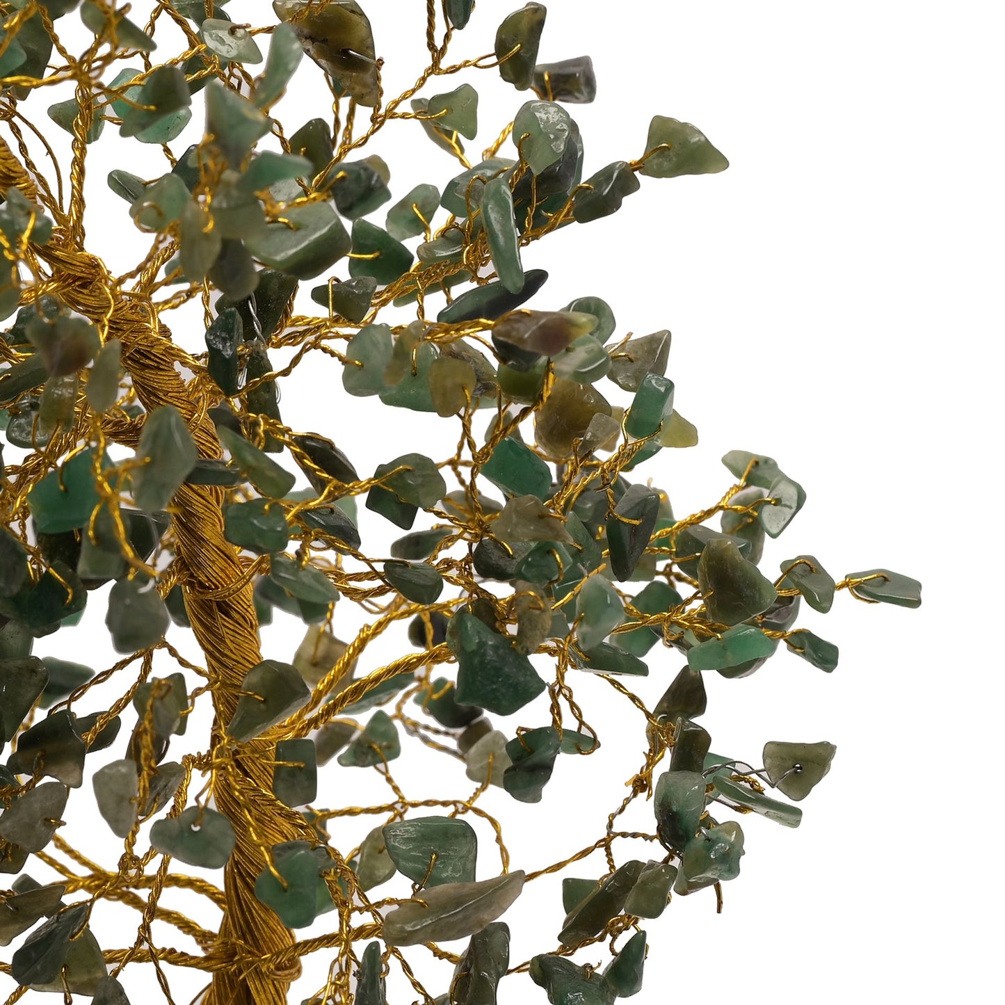 Gemstone Tree Green Luck Large