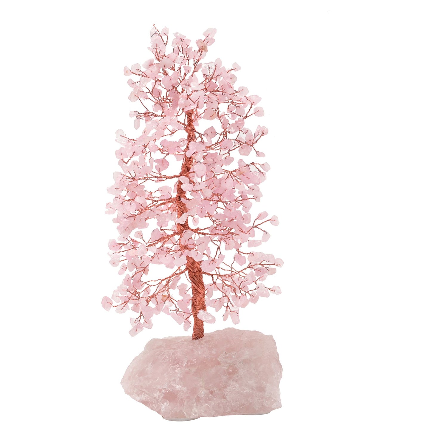 Gemstone Tree Rose Quartz Love Large