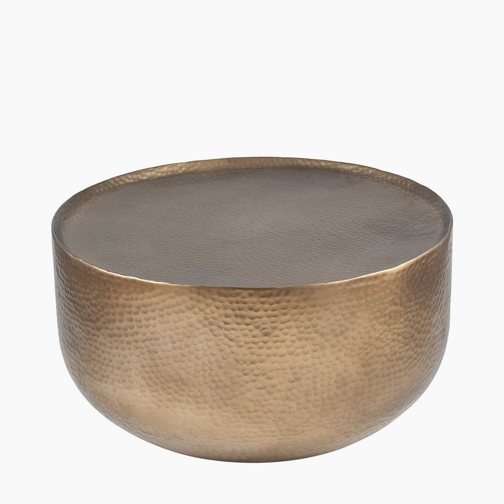 Peetal Hammered Small Table