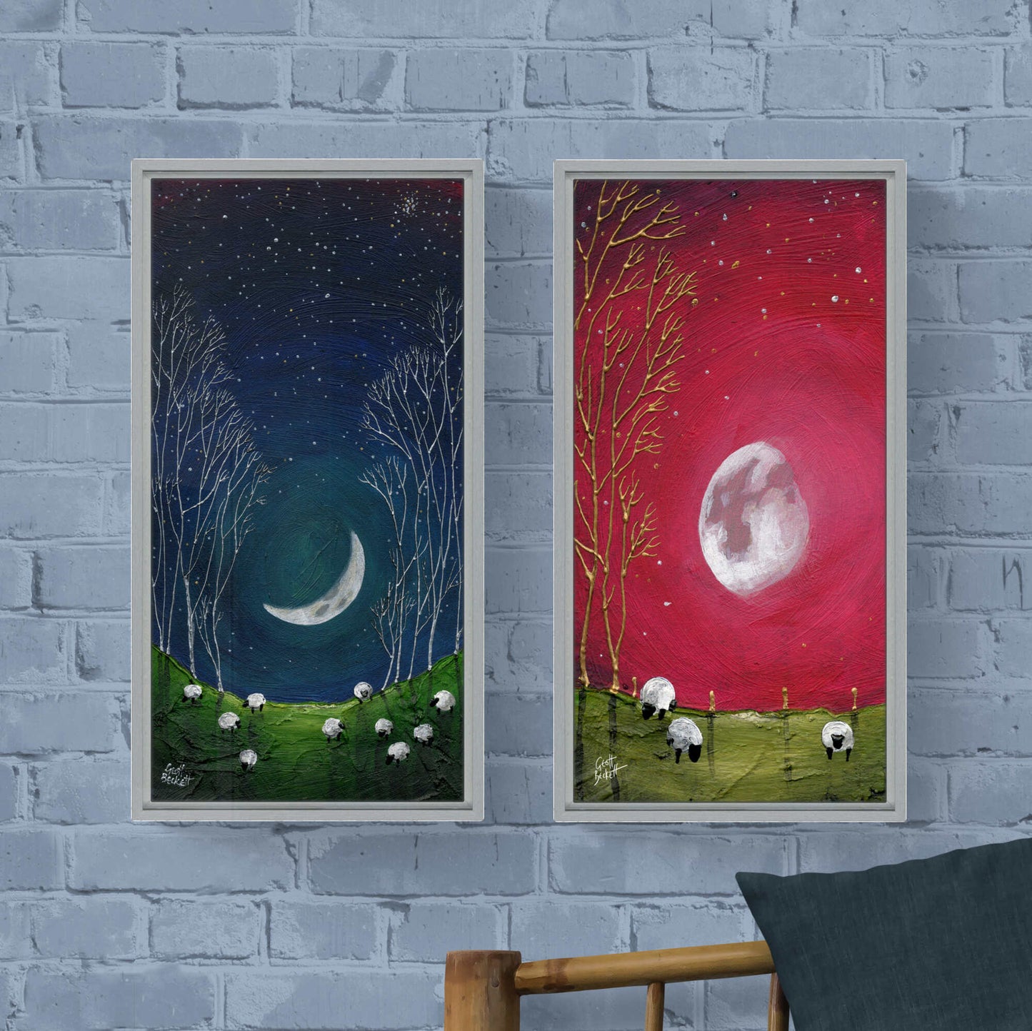 Geoff Beckett Gloaming Moon