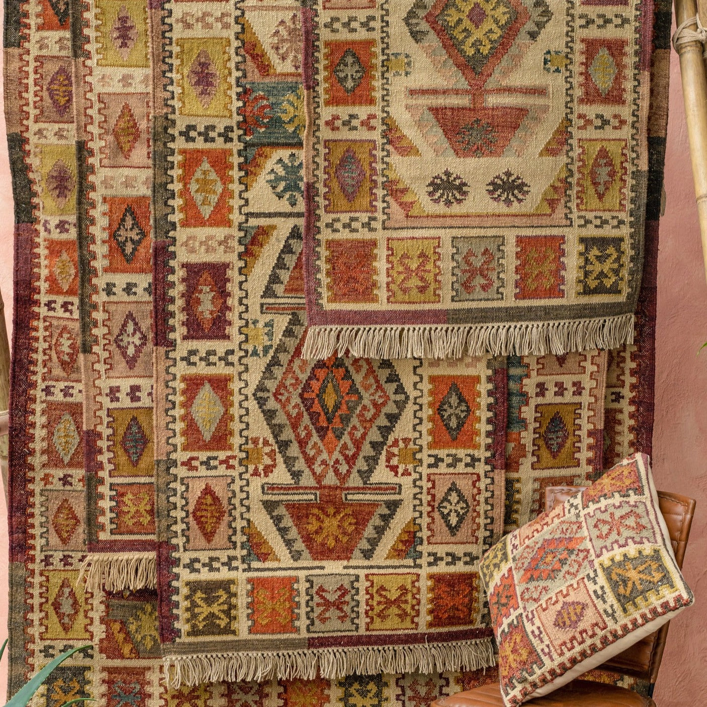 Narayan Handloom Kilim Medium Rug