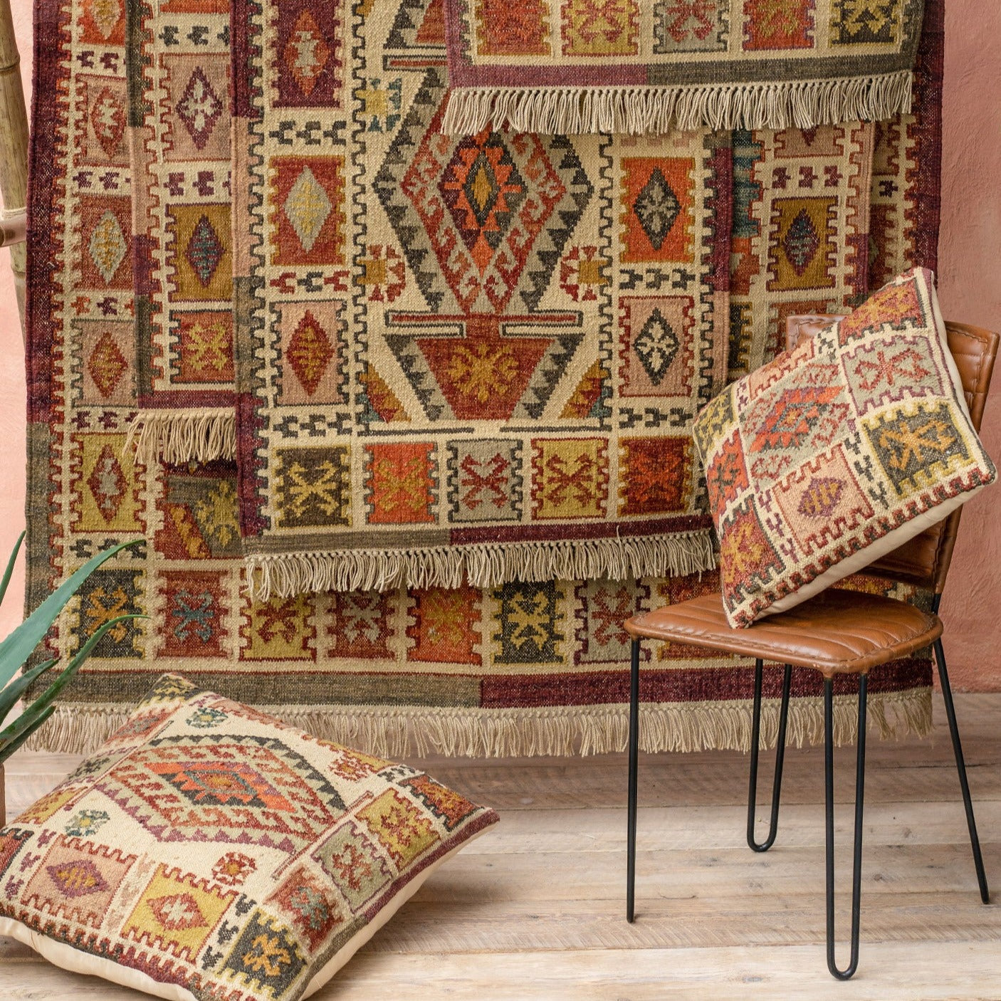 Narayan Handloom Kilim Large Rug