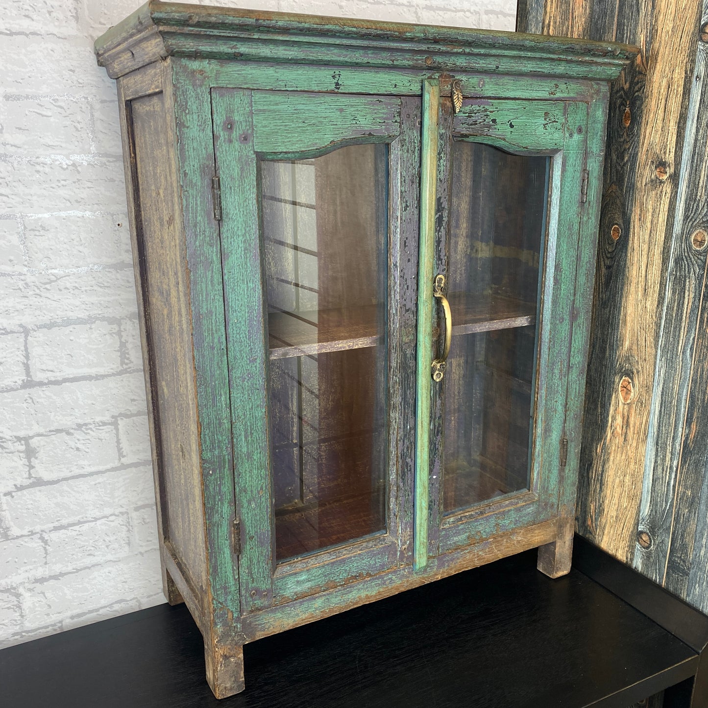 Amrabad Glazed Wooden Cabinet