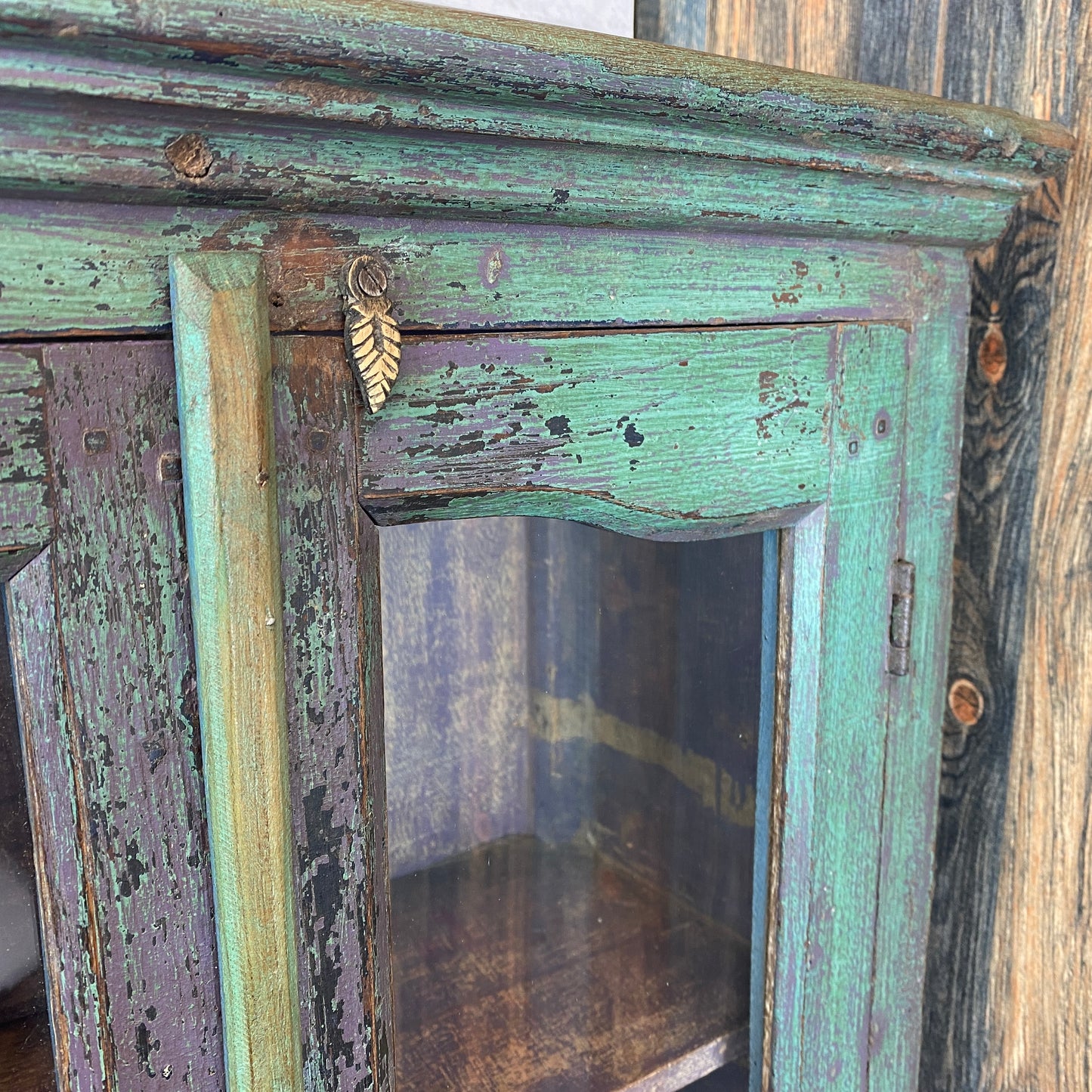 Amrabad Glazed Wooden Cabinet