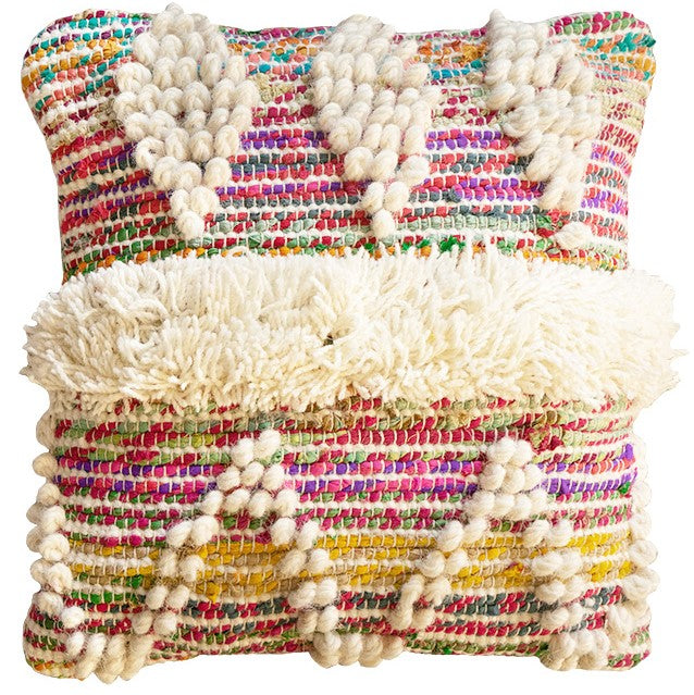 Kalpana Wool Square Cushion