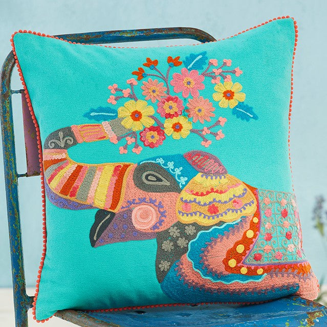 Mahimba Elephant Cushion