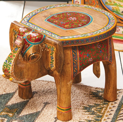 Tusker Handpainted Table