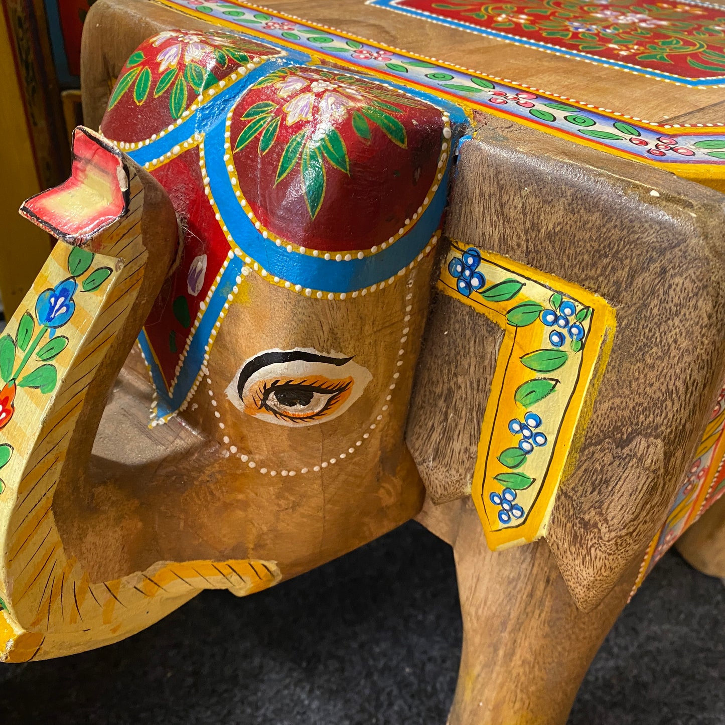 Tusker Handpainted Table