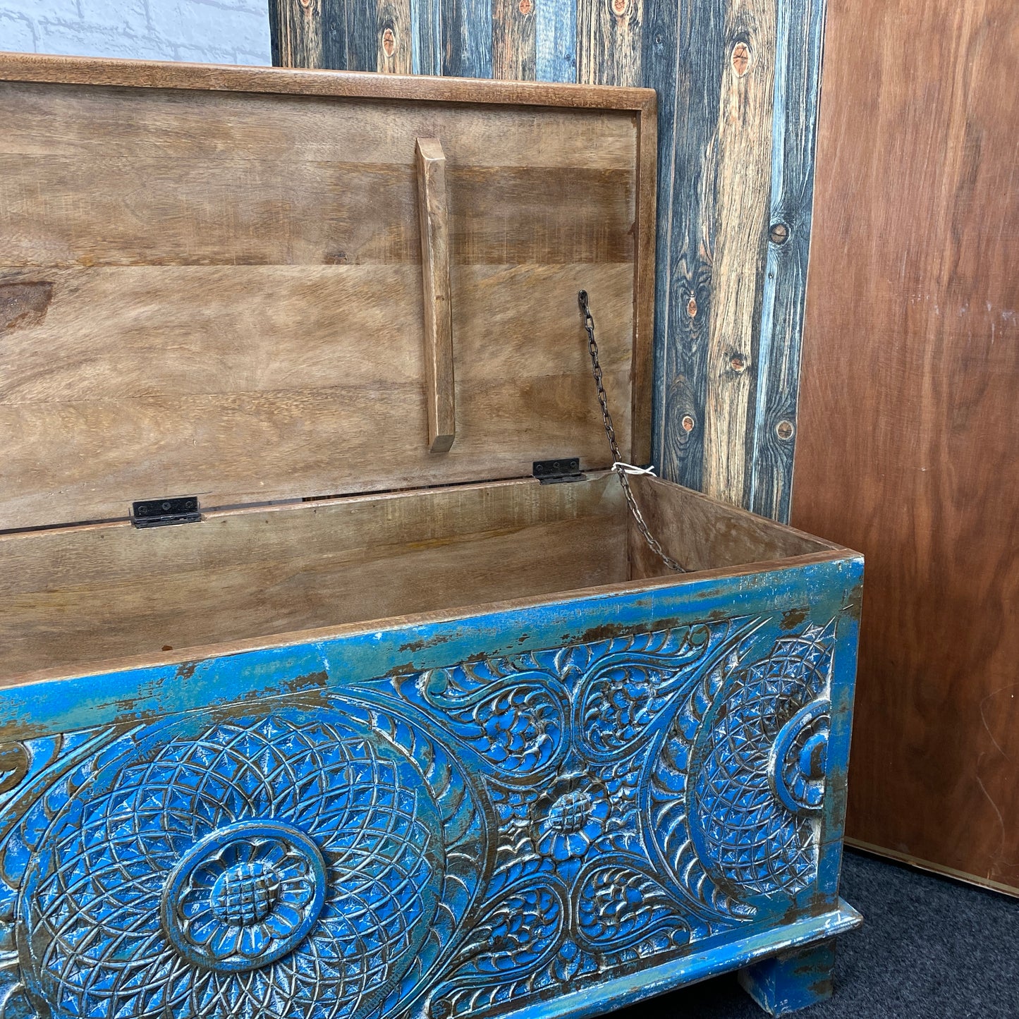 Koli Handpainted Wooden Chest