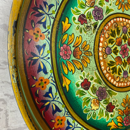 Parat Handpainted Iron Tray C