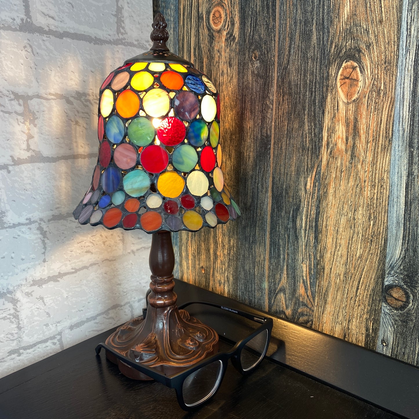 Tiffany Bell Spot LED Small Tablelamp